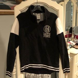 PINK Victoria Secret Quarter-Zip Sweatshirt